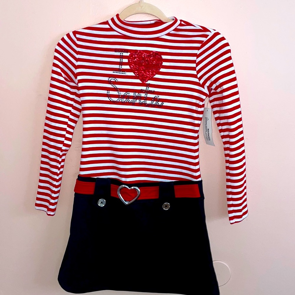 Girls L Christmas Dress